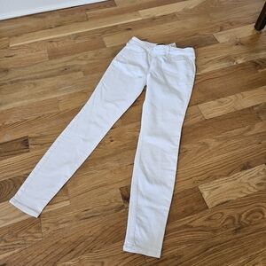 Hollister White Skinny Jeans Sleek Fit